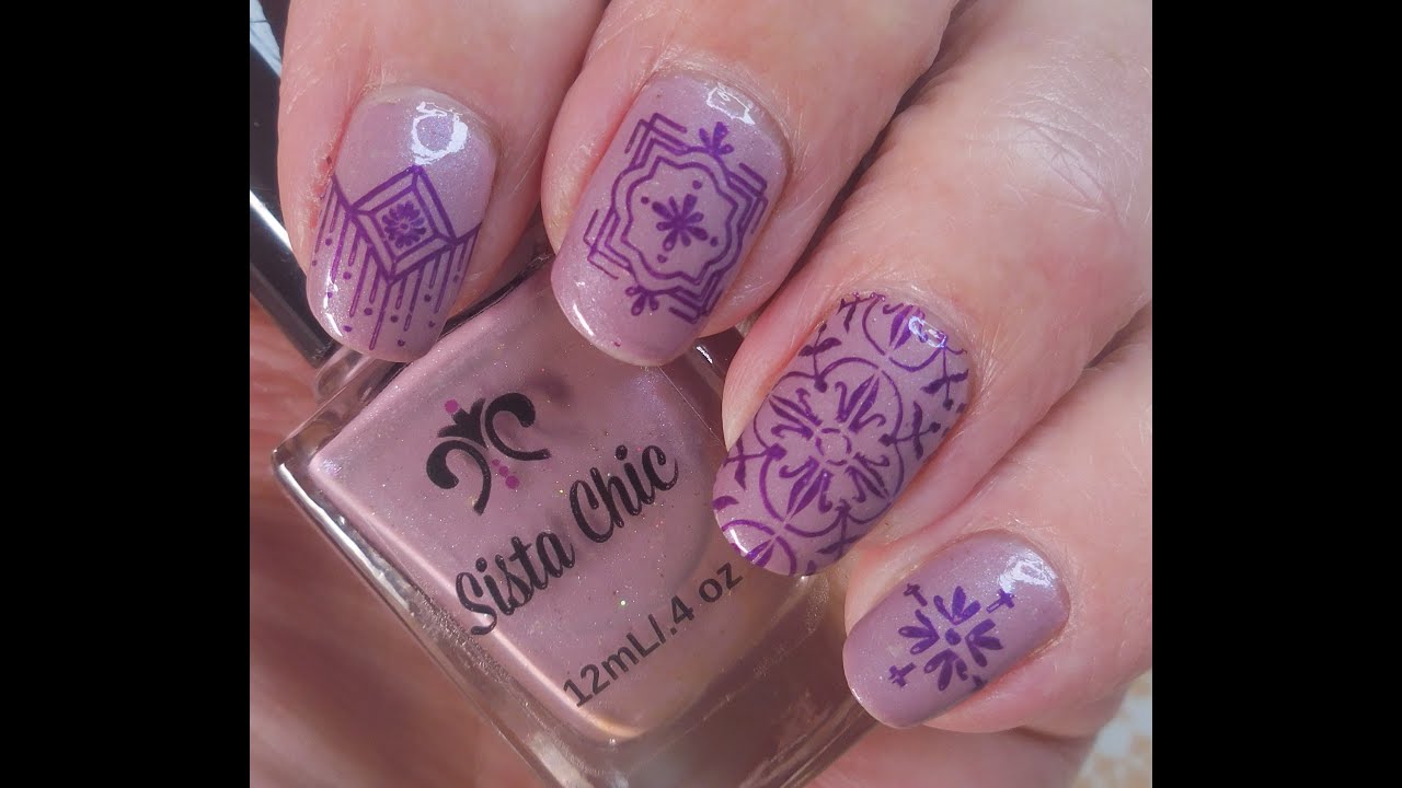 Sista Chic / CASHMERE CRUSH ~ Maniology / M014 & Ultra Violet