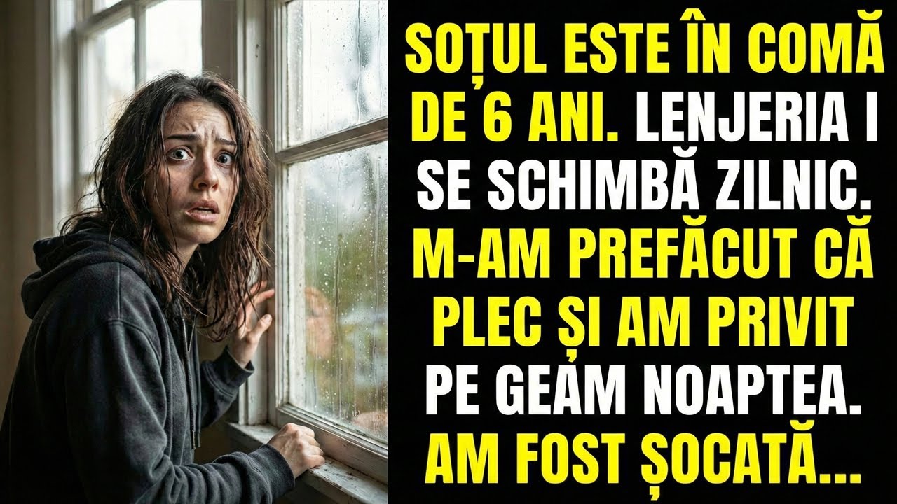 M-AM ÎNTORS NOAPTEA PE ASCUNS ȘI M-AM UITAT PE FEREASTRA DORMITORULUI... AM RĂMAS ȘOCATĂ...