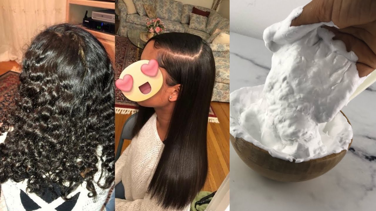C&Oacute;MO HACER ALISADO CASERO EN CASA Y ELIMINAR EL FRIIZ DEL CABELLO| ALISADO CASERO NATURAL