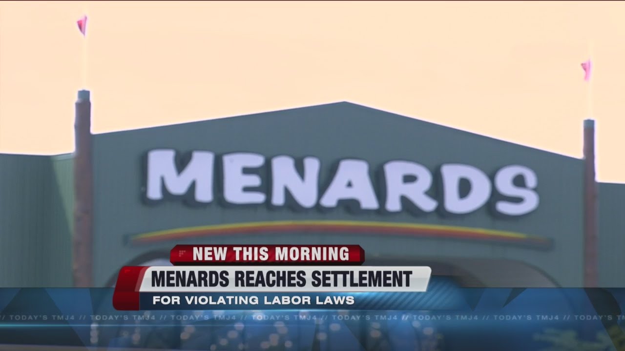 Menard Inc. agrees to change policies violating labor laws