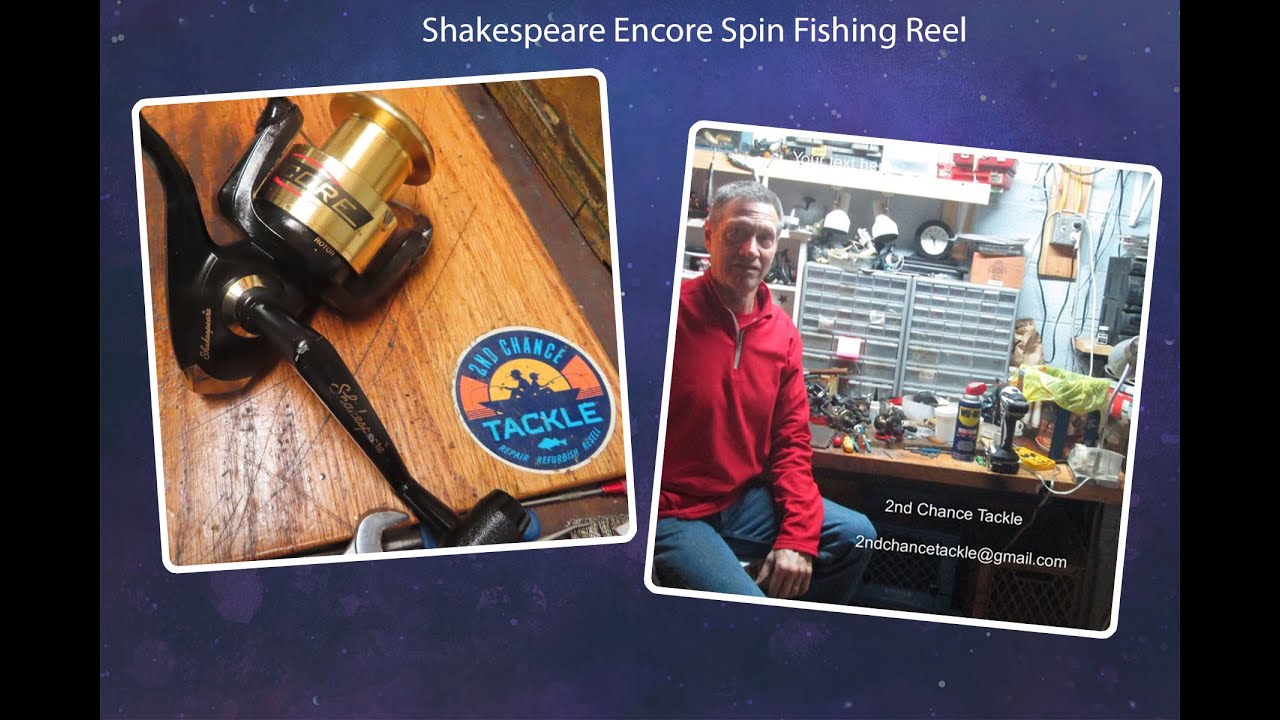 Shakespeare Encore Large Saltwater Fishing Reel How To Service