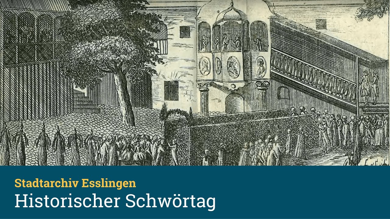 Stadtarchiv Esslingen: Partizipation in der Reichsstadt. Der historische Schwörtag in Esslingen