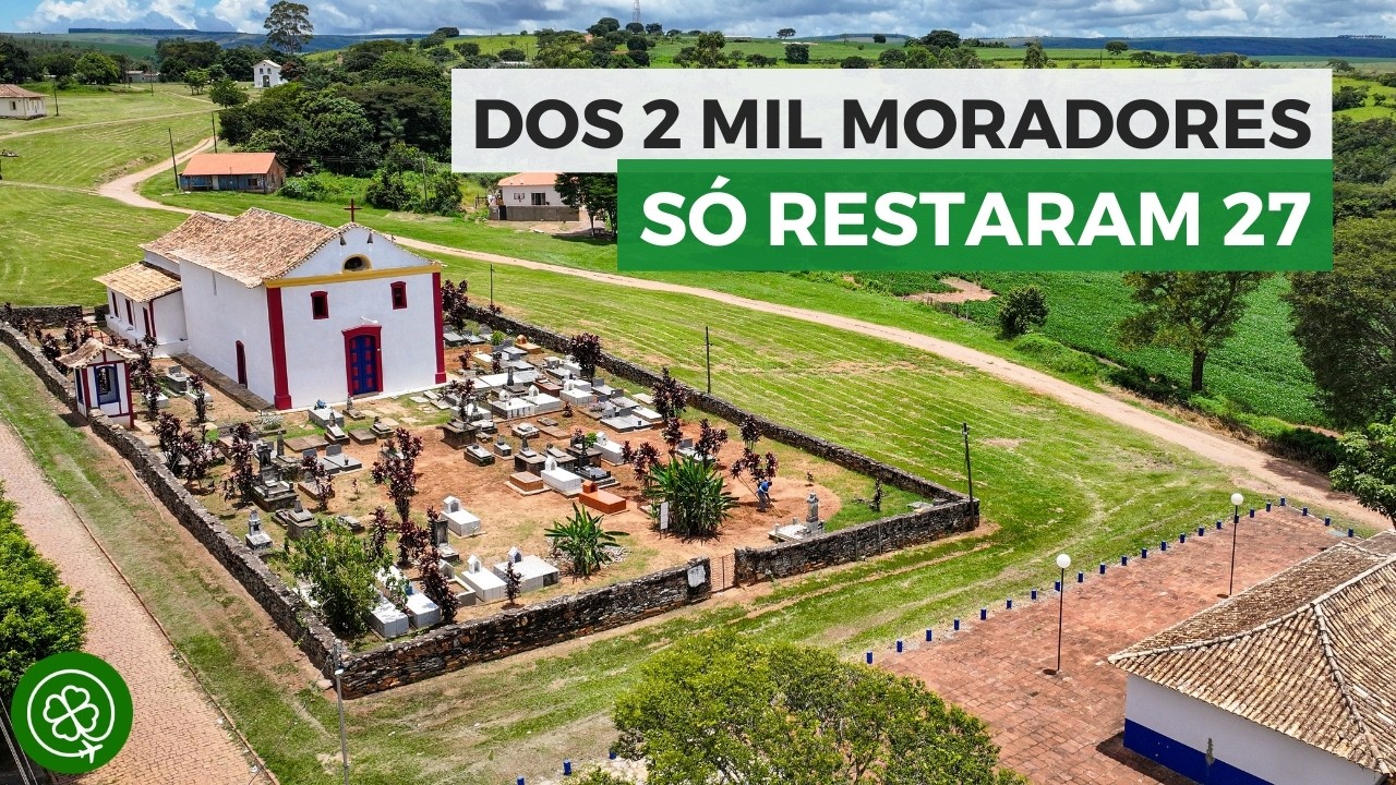 CIDADE FANTASMA? Por que apenas 27 pessoas vivem aqui?