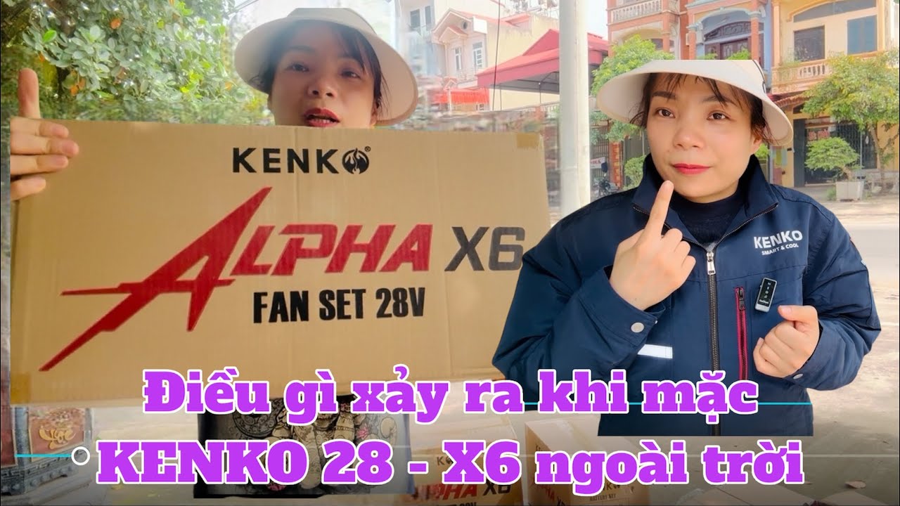 Tẩy chay hàng Giả - áo điều hòa KENKO chính hãng NHẬT BẢN LÊN NGÔI  - mã mới KENKO 28v- X6