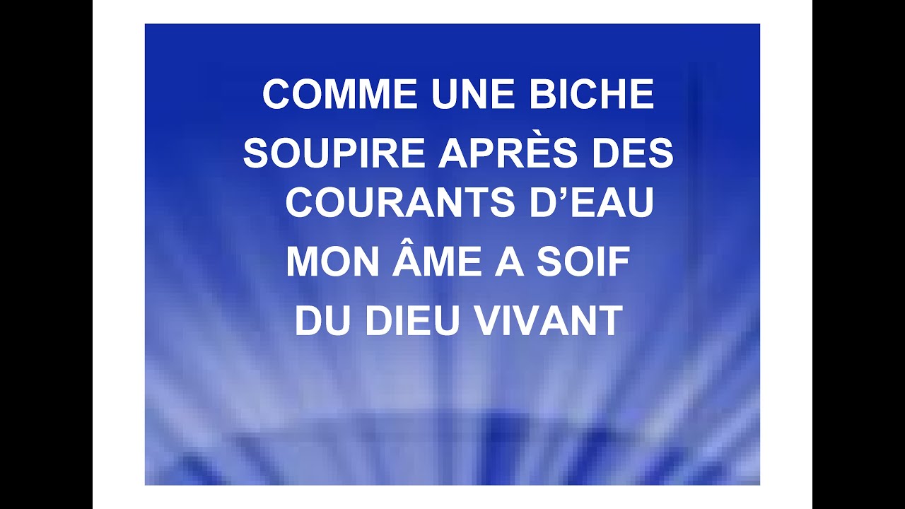 COMME UNE BICHE - Luc Dumont