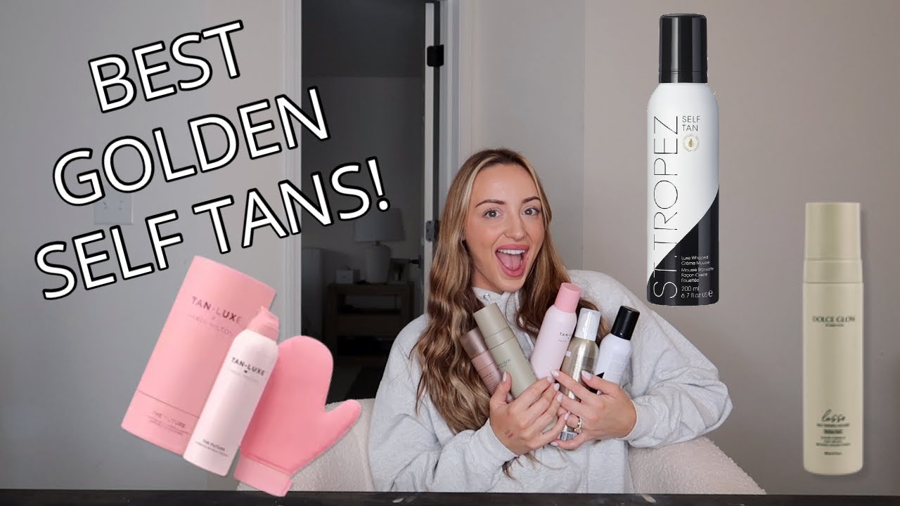 5 GOLDEN Self Tanners I've Been LOVING Lately!