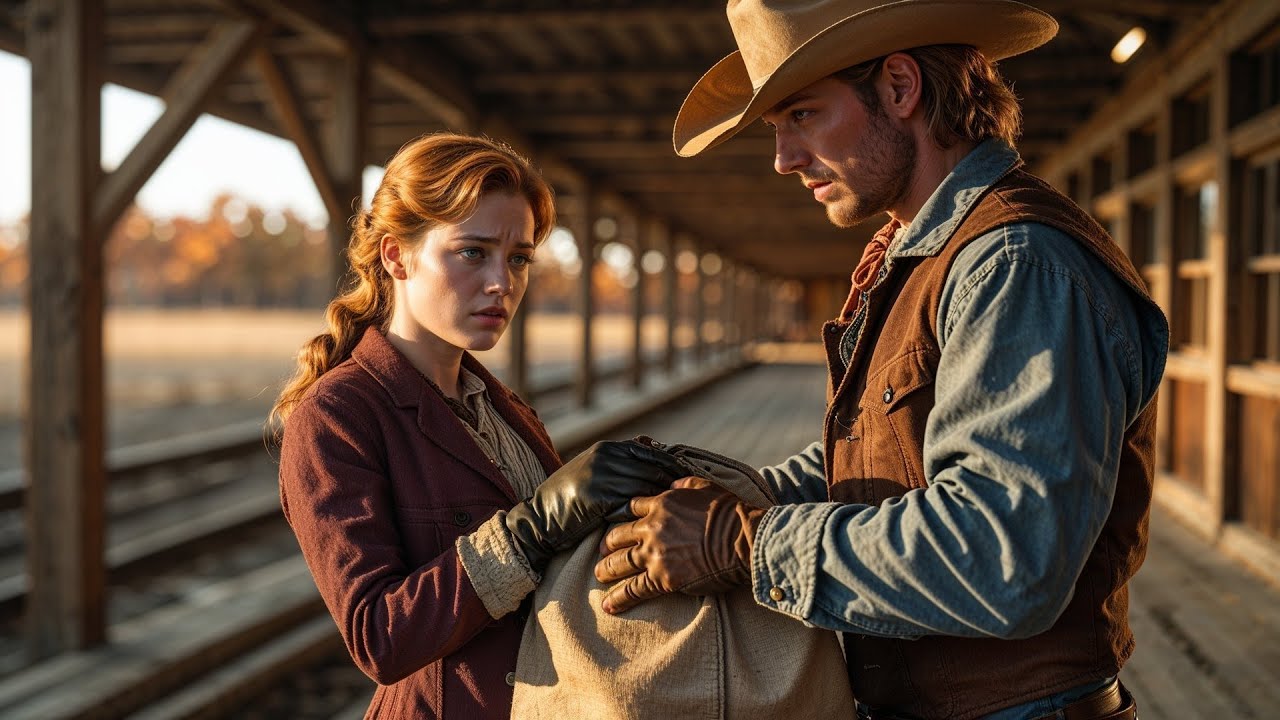 Pregnant Woman Was Abandoned At The Depot, A Cowboy Picked Up Her Bag And Said Come Home With Me