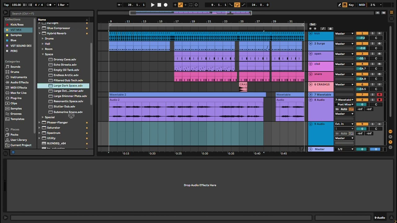 Forest/Hitech Tutorial - Leads and Textures with wavetable in Ableton.