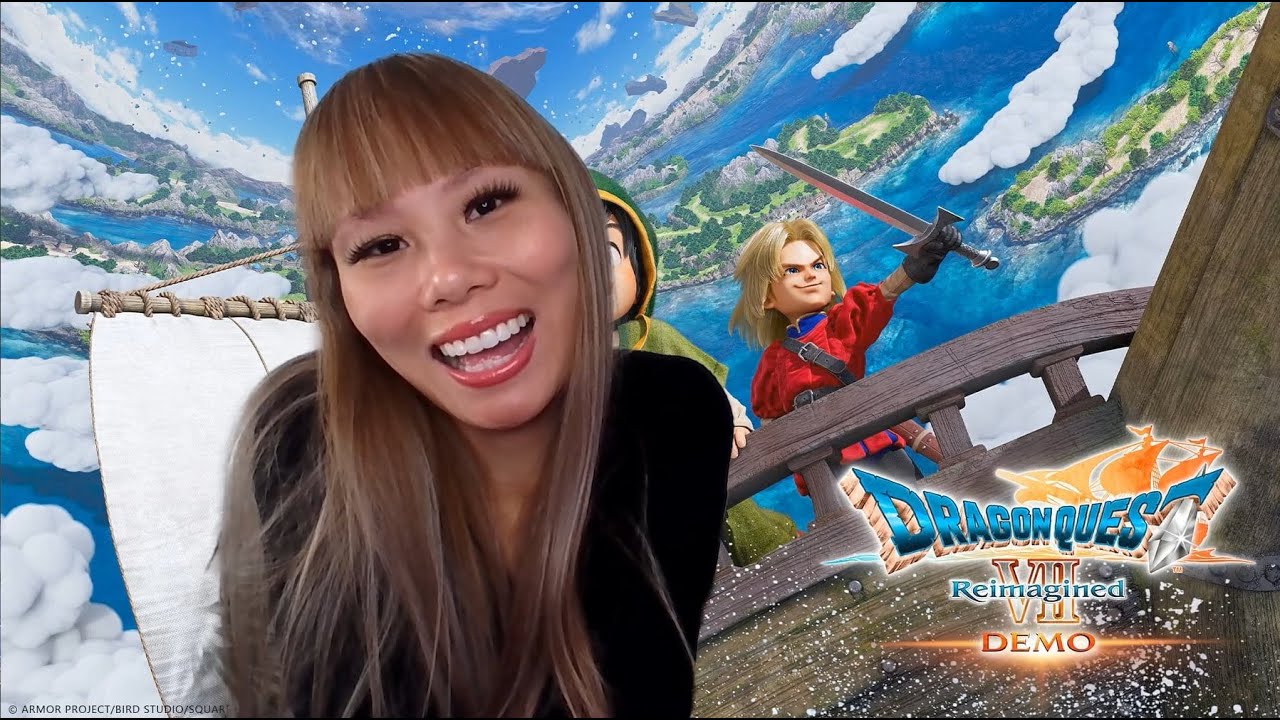 Dragon Quest VII Reimagined Demo LIVESTREAM | First Look Gameplay Pt. 2 (Switch)