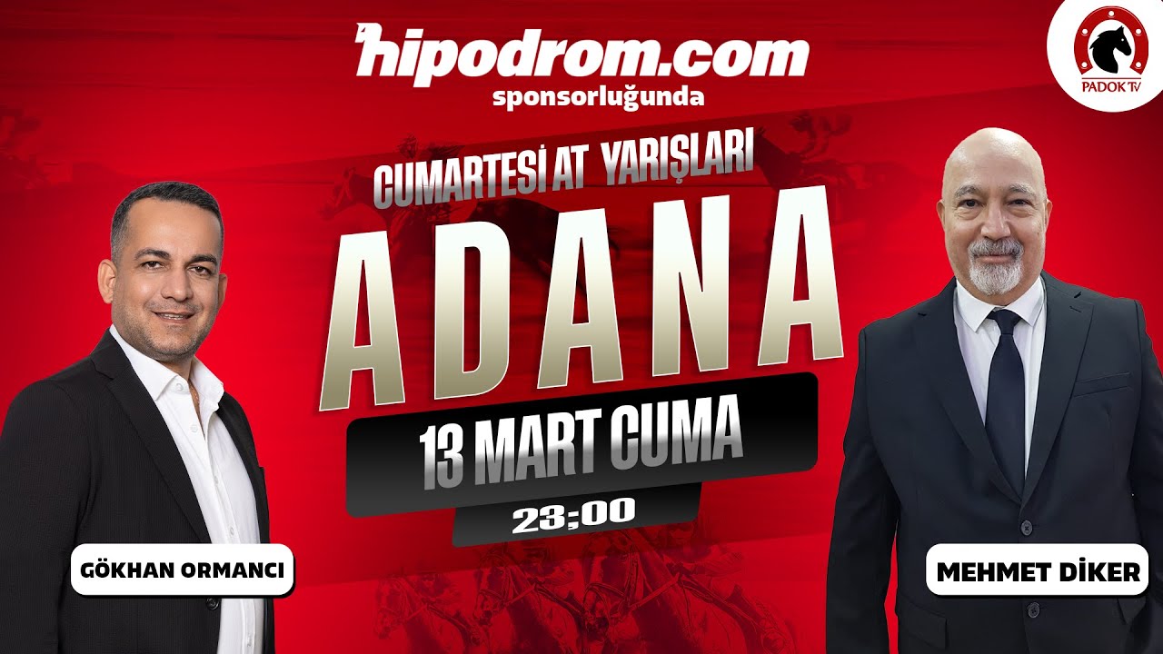 14 Mart 2026 // Adana At Yarışı Tahminleri // Gökhan Ormancı - Mehmet Diker