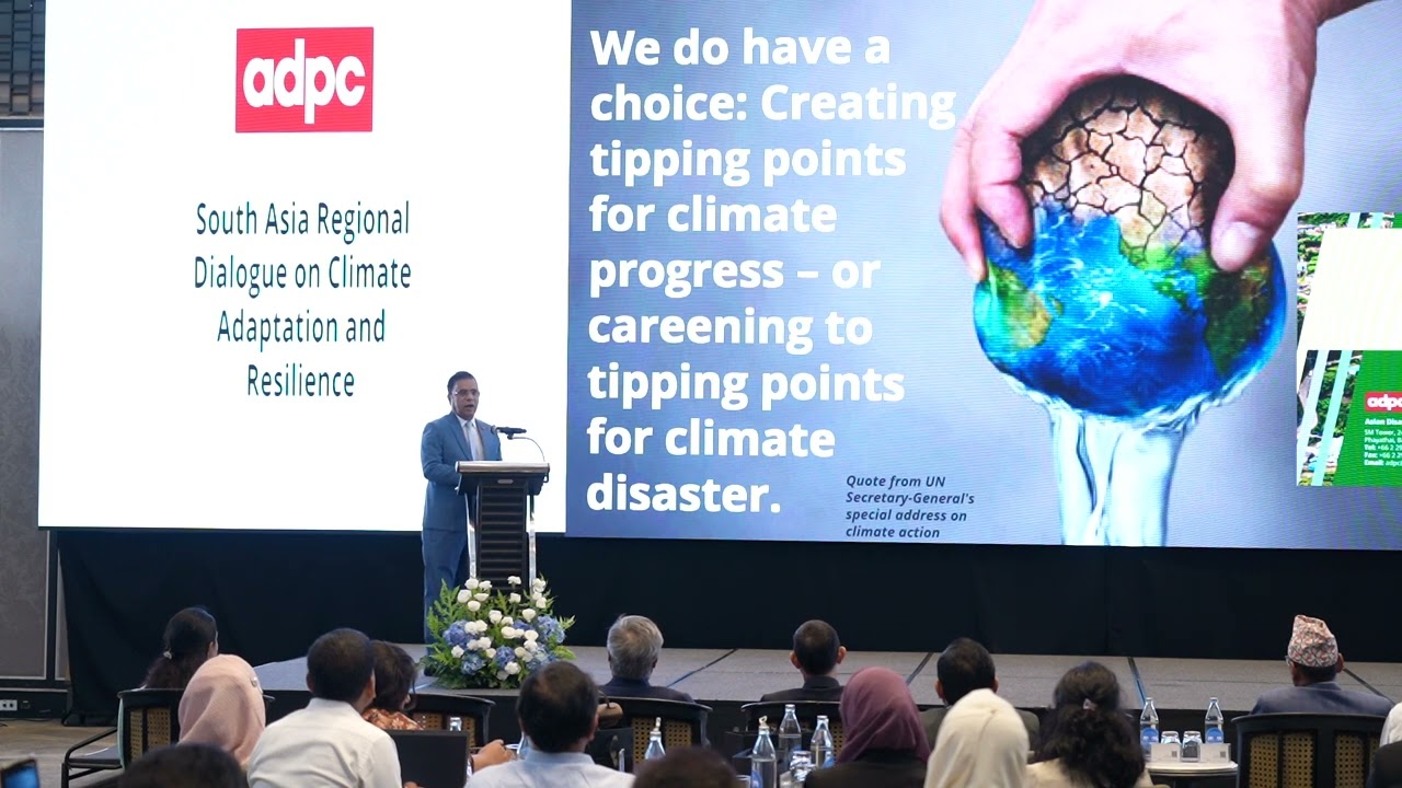 𝐈𝐧𝐚𝐮𝐠𝐮𝐫𝐚𝐥 𝐒𝐞𝐬𝐬𝐢𝐨𝐧 𝐨𝐟 𝐭𝐡𝐞 𝐒𝐨𝐮𝐭𝐡 𝐀𝐬𝐢𝐚 𝐑𝐞𝐠𝐢𝐨𝐧𝐚𝐥 𝐃𝐢𝐚𝐥𝐨𝐠𝐮𝐞 𝐨𝐧 𝐂𝐥𝐢𝐦𝐚𝐭𝐞 𝐀𝐝𝐚𝐩𝐭𝐚𝐭𝐢𝐨𝐧 𝐚𝐧𝐝 𝐑𝐞𝐬𝐢𝐥𝐢𝐞𝐧𝐜𝐞