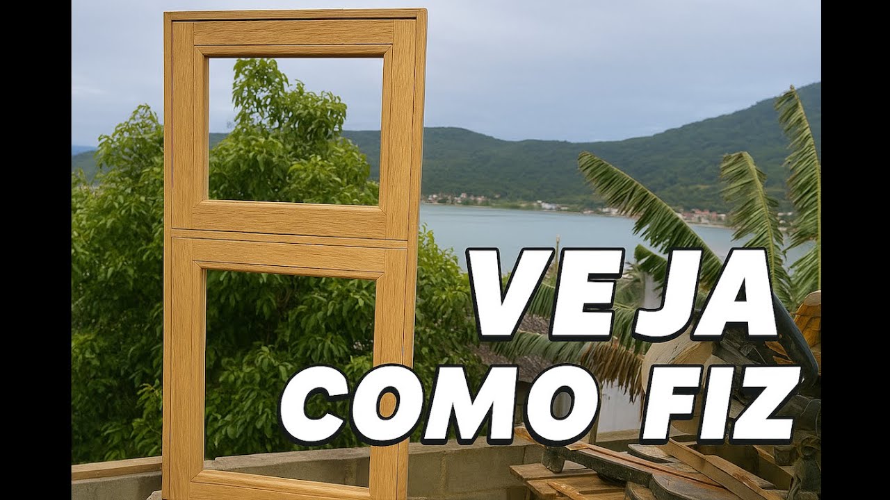 Veja como fazer uma Janela de Madeira maxim-ar
