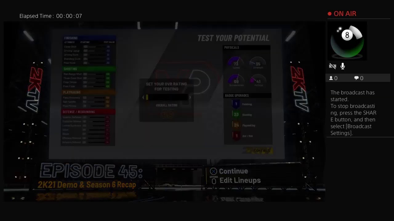 boobala421's Live stream NBA2K20
