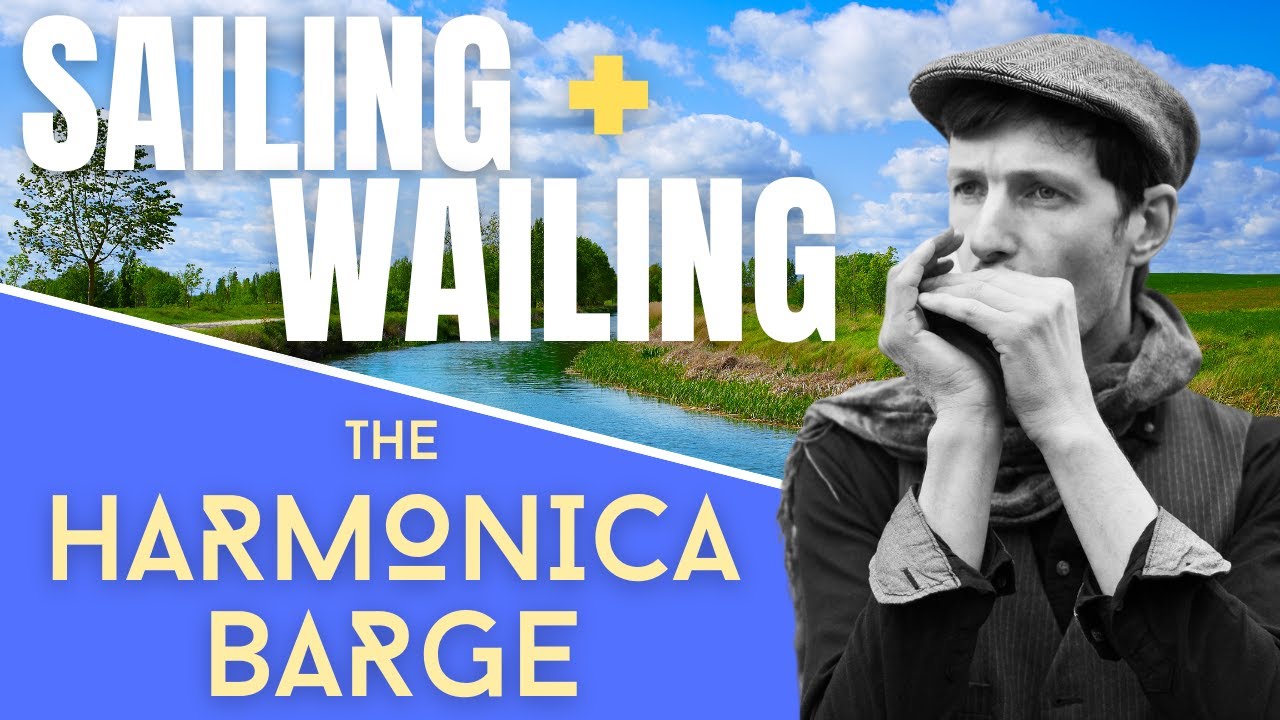 Sailing & Wailing on the Harmonica Barge | Ed Hopwood Harmonica Interview