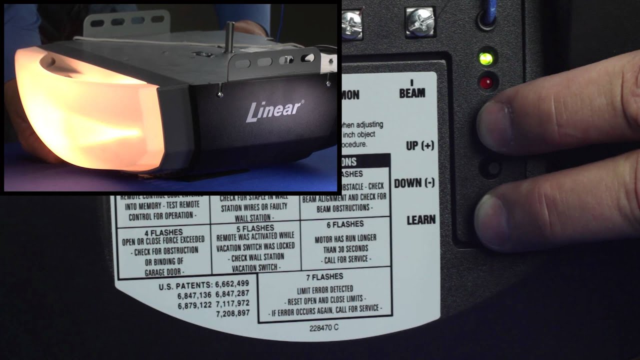 Linear LDCO800:  How to Complete a Field Reset