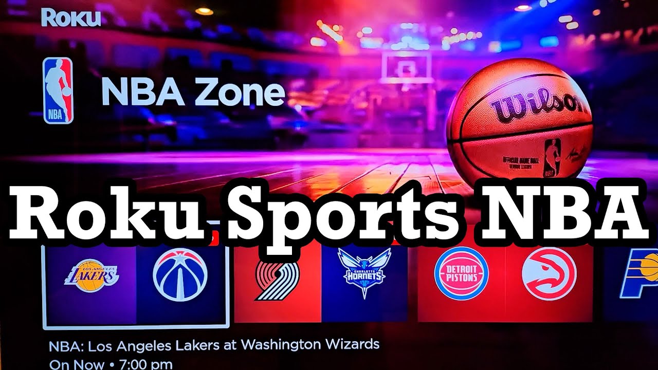 How to Watch Live NBA Games Sports on Roku Free Channel TV Cable Basketball Team
