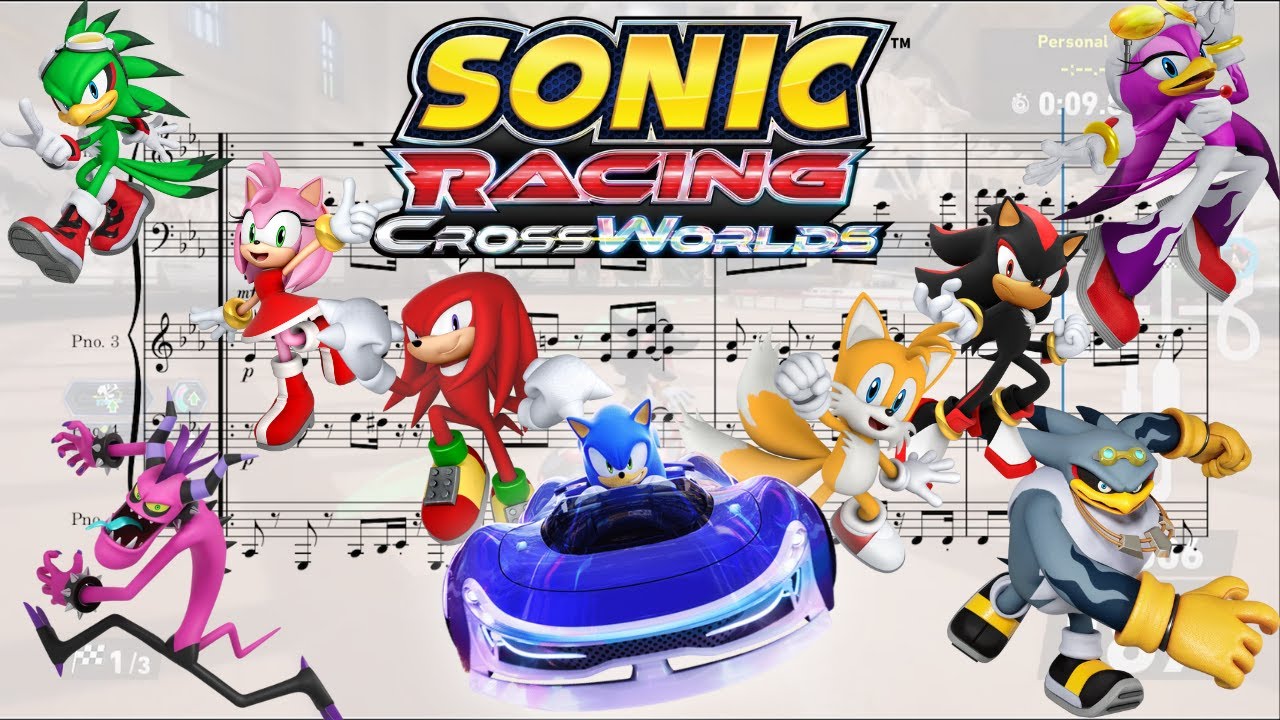 Sonic Racing: CrossWorlds - Wonder Museum (First Lap) [Piano Recreation]