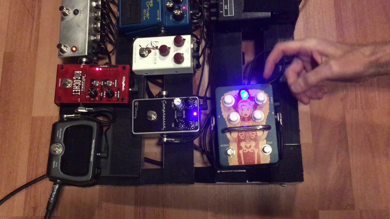 Johnny Hiland loving on the new Fur Coat octave fuzz by Orange amps