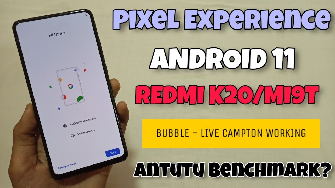 Pixel Experience Android 11 For REDMI K20/MI9T 🔥🔥