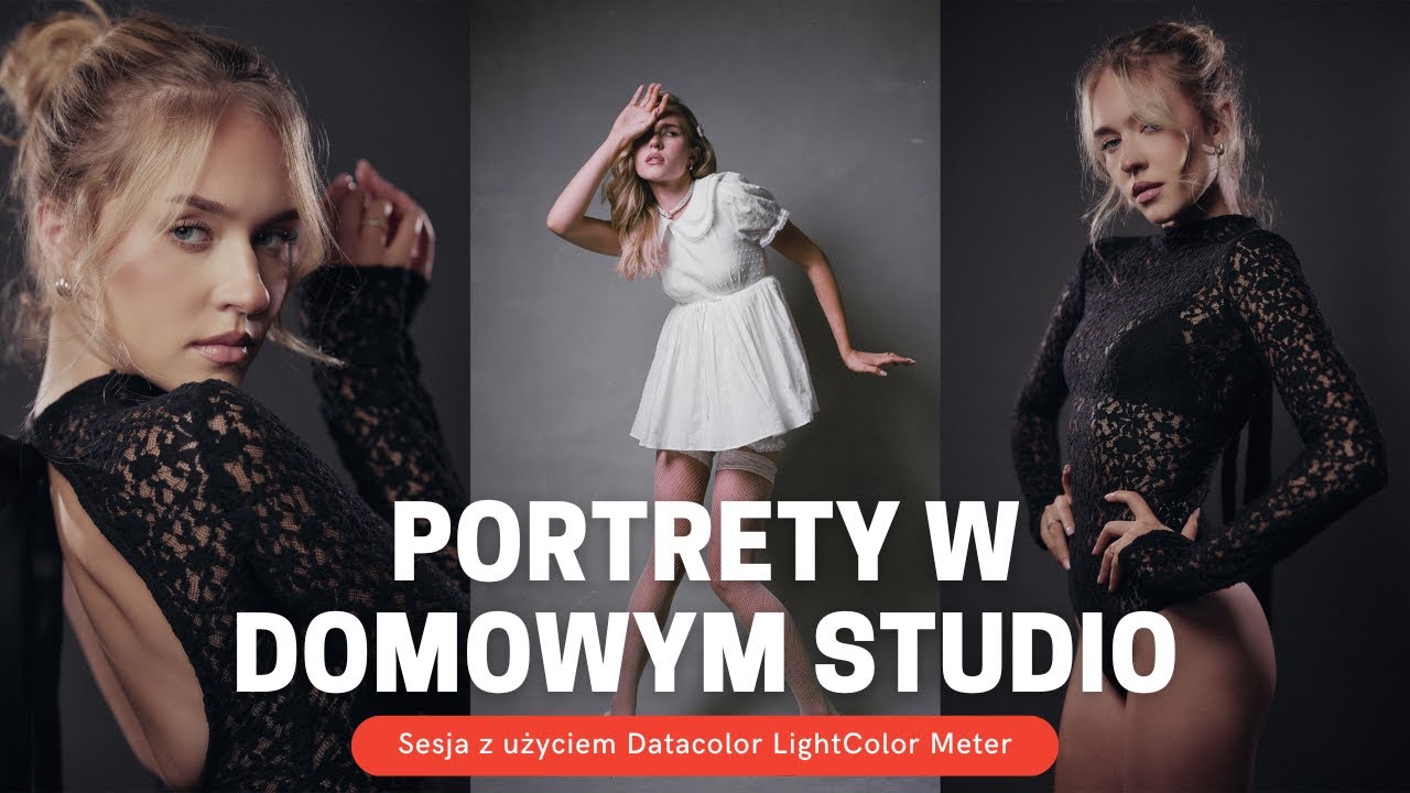 Domowe studio fotograficzne - sesja z użyciem 🛸Datacolor LightColor Meter