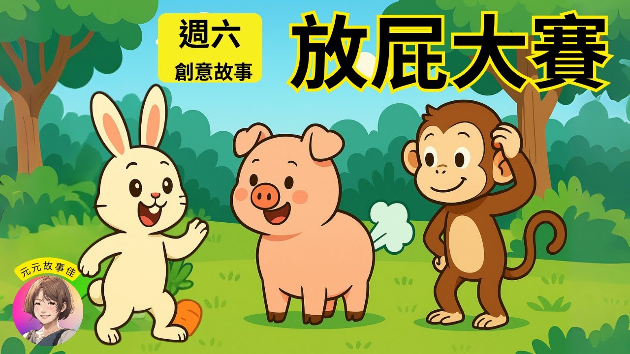 【放屁大賽+彩虹橋上的朋友】#兒童睡前故#繪本#放屁 #腸胃#健康#衛生習慣#口腔保健# #善良#正義#智慧#father 's #元元老師聯絡方式在描述欄