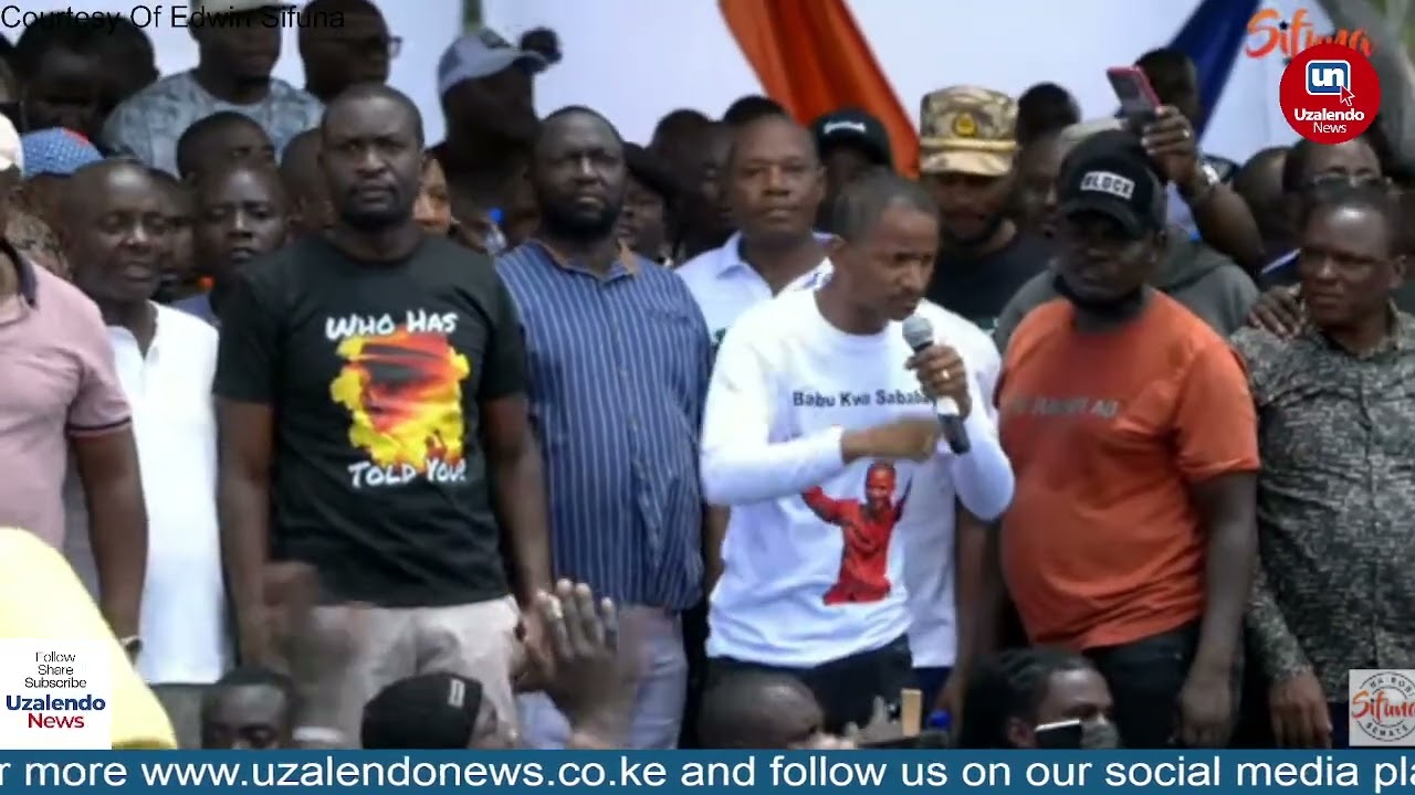 WE ARE UNSTOPPABLE! Furious Babu Owino Takes Kakamega by Storm
