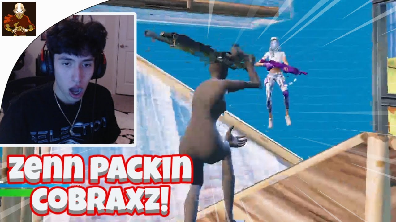 ZENN vs COBRAXZ😳 (1v1 ZONEWARS) [FORTNITE TOKEN/WAGER]