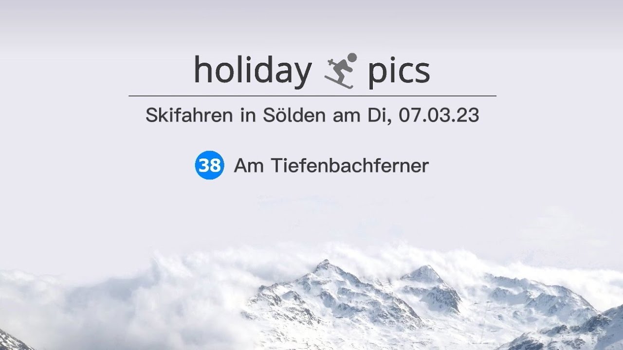 Sölden Piste 38 (Am Tiefenbachferner)