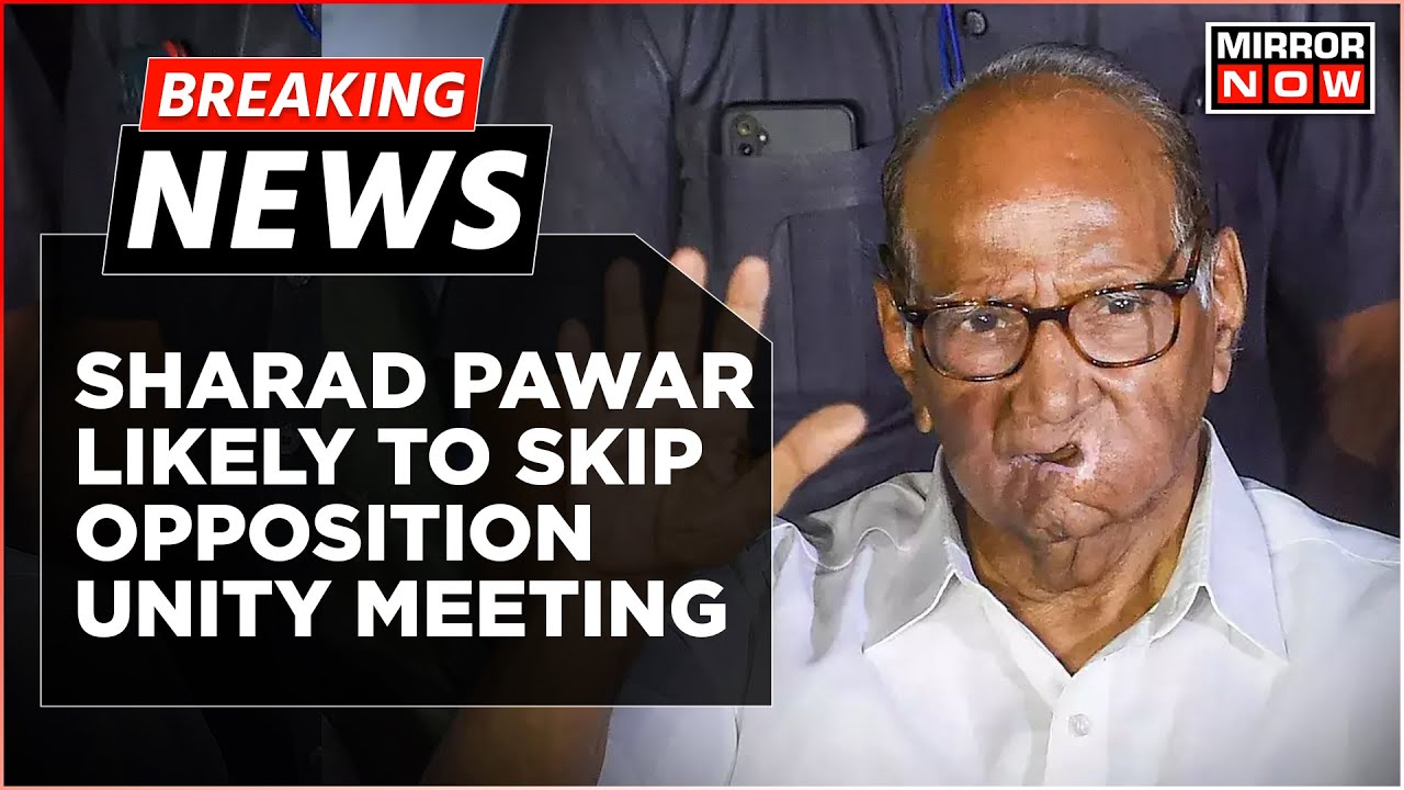 Breaking News: Sharad Pawar To Skip Opposition Key Unity Meeting, Supriya Sule To Attend