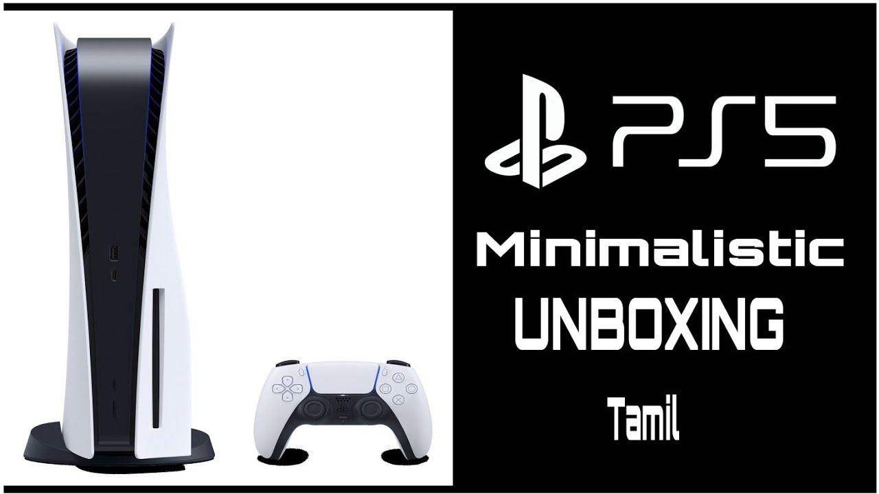 PS5 Unboxing Tamil