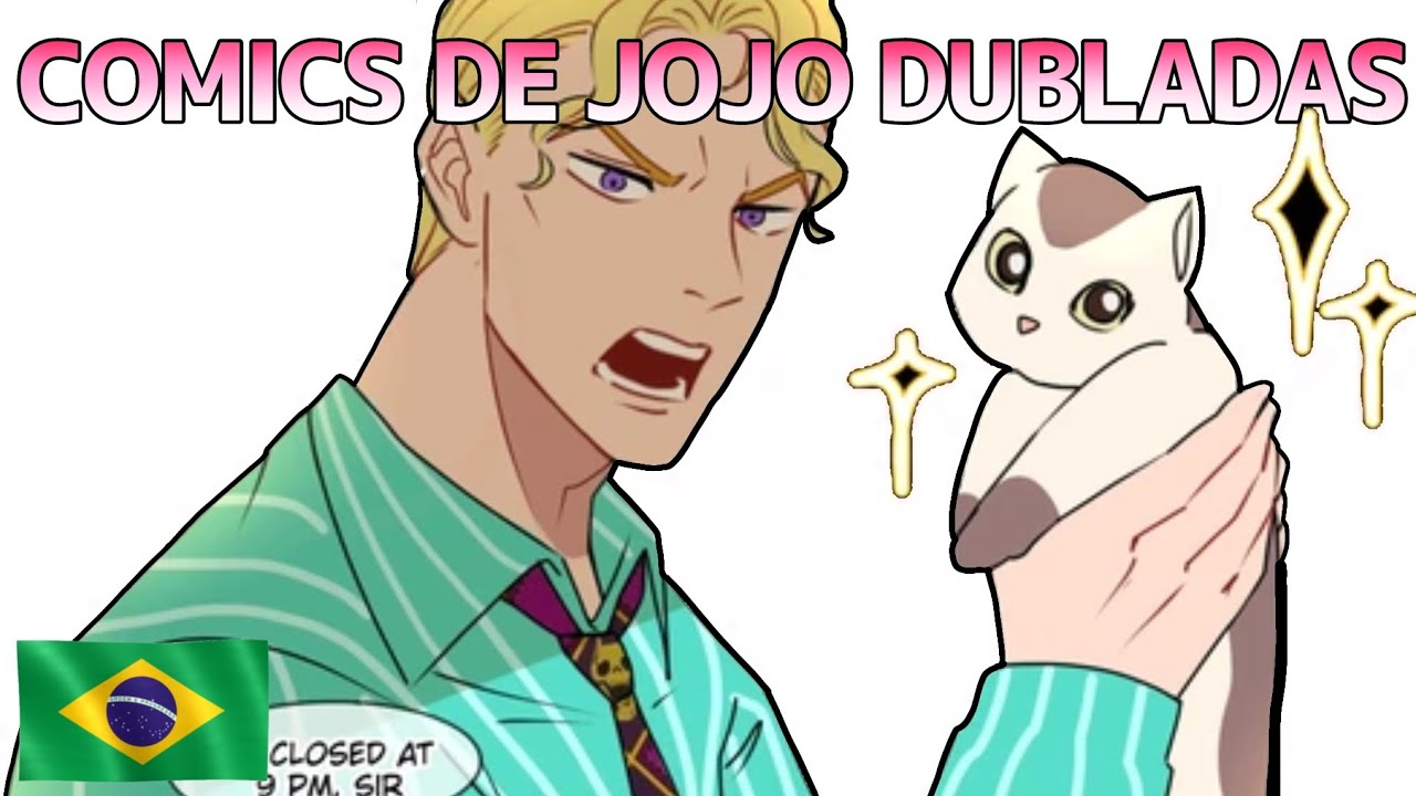 🇧🇷 Kira gosta de gatos? 🥺 - Comics de Jojo dubladas 🇧🇷