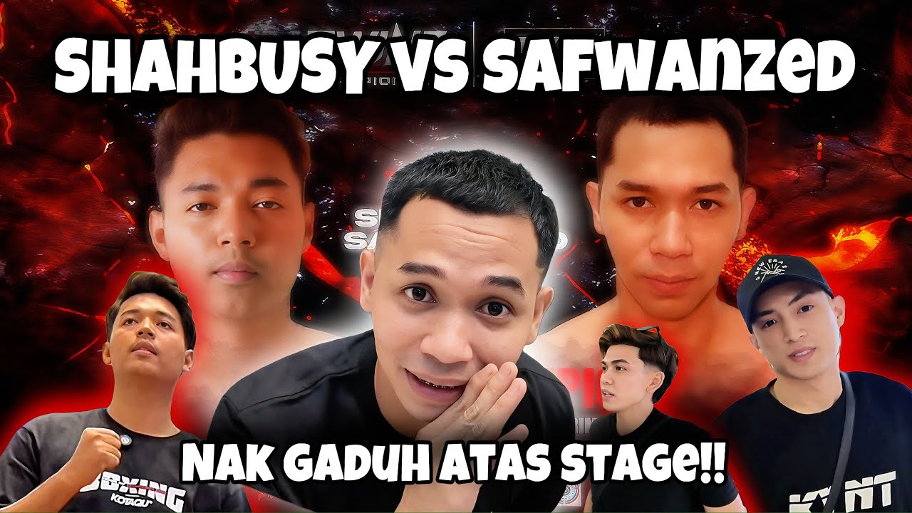 SAFWAN G4DUH DENGAN SHAH ATAS STAGE!! RIUH SATU MALL!!