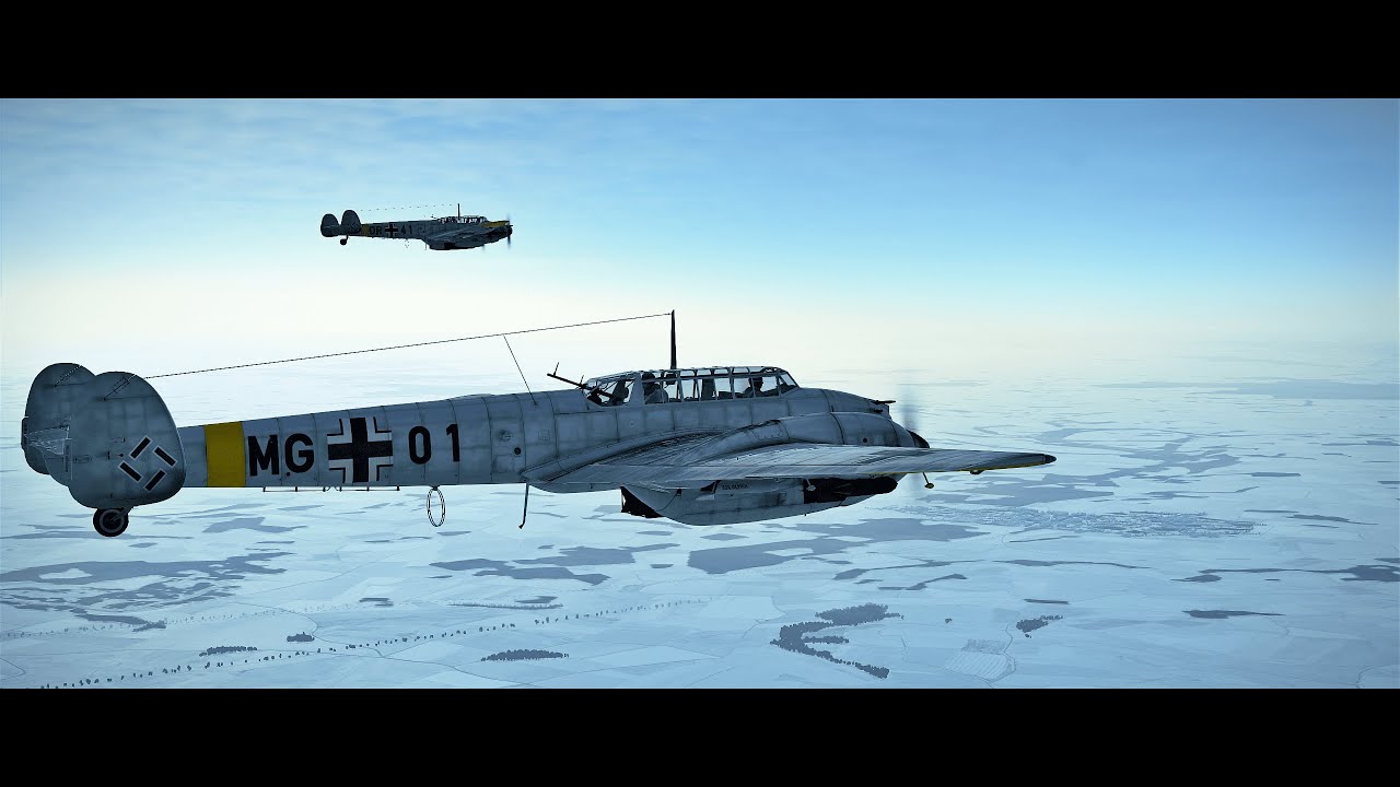 Bf 110 E-2 - The Luftwaffes´s Despair 1945 - IL 2 Sturmovik