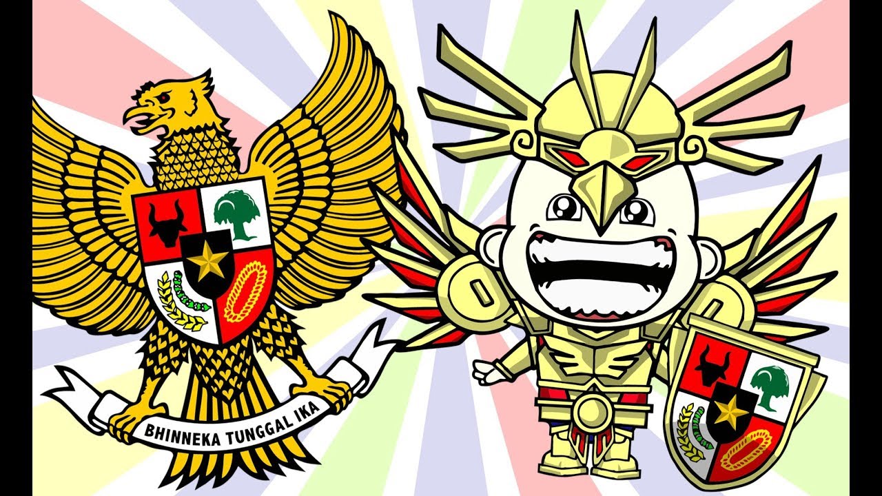 Garuda Pancasila Lagu Anak Nasional Indonesia | Ksatria Garuda