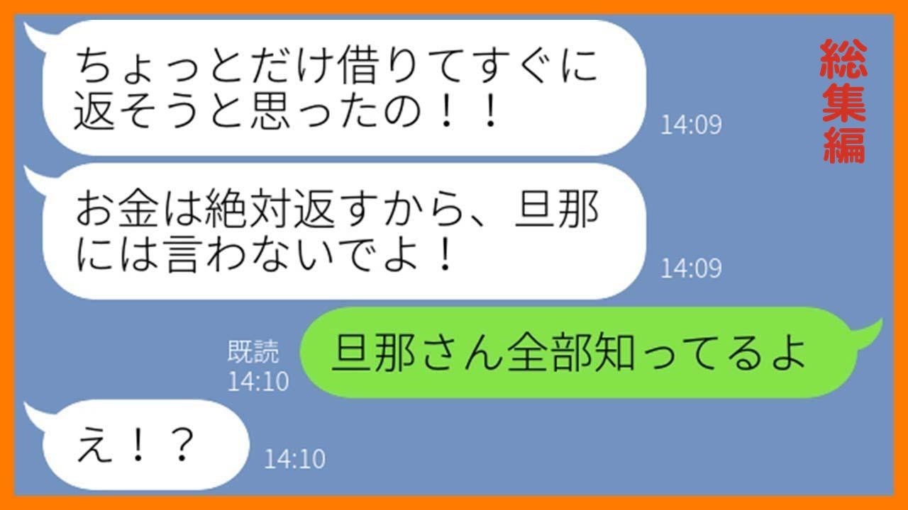 【LINE】ハワイ旅行の積立金を無断で使い込む非常識ママ友「ちょっと借りただけよ！」→とぼけるDQNママ友に旦那と協力し制裁を加えてやった結果…w【スカッとする話】【総集編】