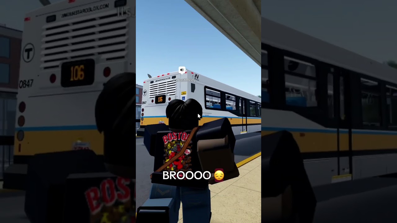 not again 😭 | Game: Boston Bus Simulator on Roblox #netransit #bostonbussimulator #roblox #bus