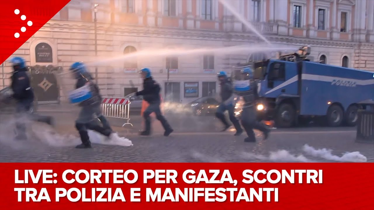 LIVE Guerriglia e scontri a Roma. Le immagini da più telecamere: diretta video