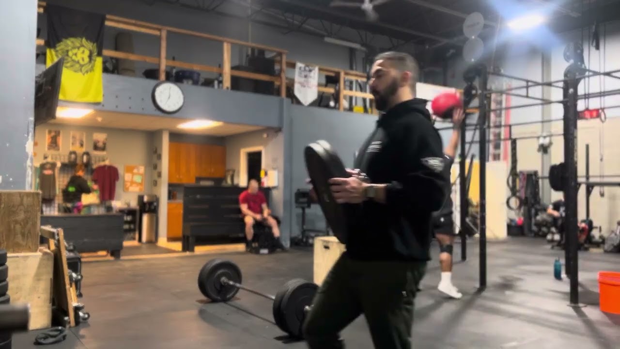Wall Balls, Burpees and Squat Cleans | For Time