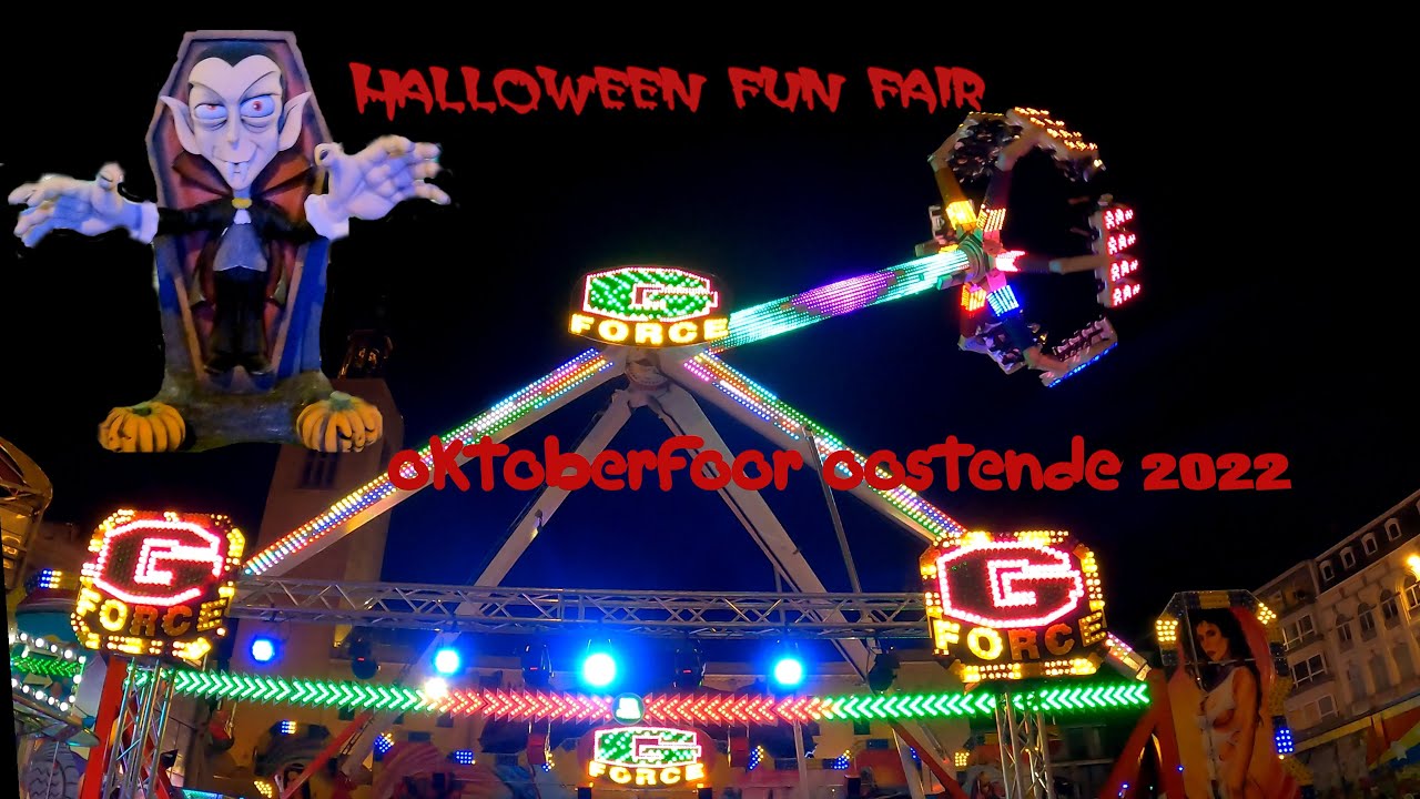 kermis attracties funfair halloween kermis