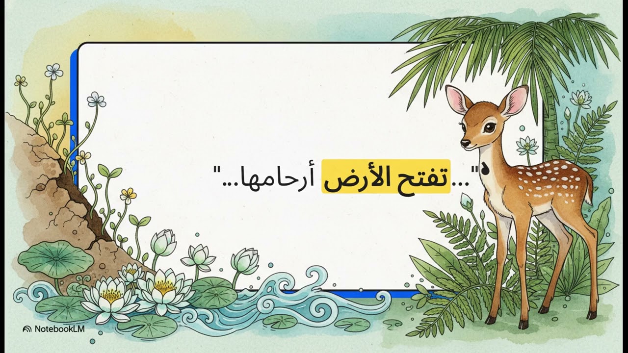 ملخص2 تاسع2 قراءة من وحي الخريف في صلالة أستاذ باسم أبو علي مقطع مرئي مدرسة الطالب الذكي مسقط سلطنة