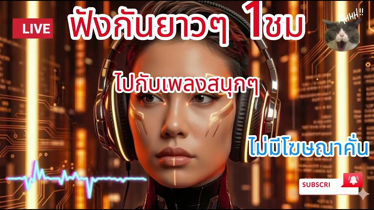 เพลงสนุกฟังยาว 1 ชั่วโมง ไม่มีโฆษณา | รวมเพลงเพลินๆ ทำงานเพลิน ต่อเนื่อง