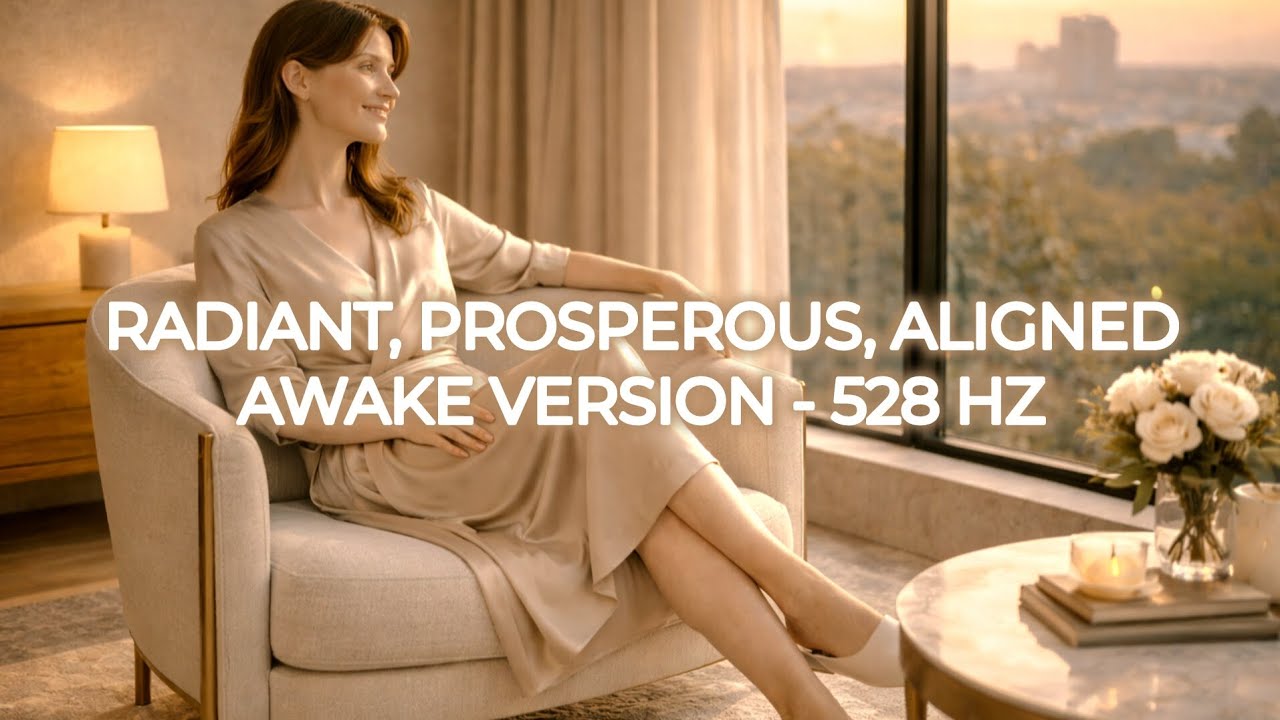 Radiant, Prosperous, and Aligned | Awake Version | 528 Hz