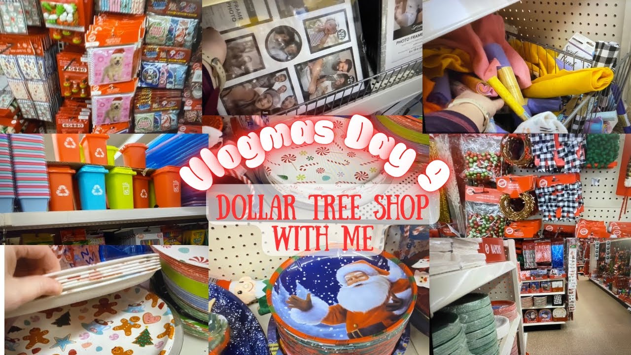 Dollar Tree Shop with me/Vlogmas 2025 Day 9 