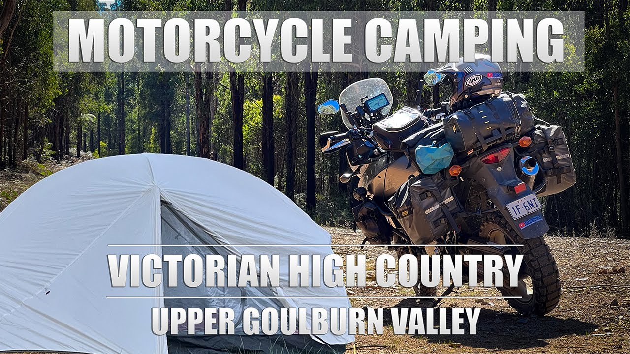 Solo Motorcycle Camping in High Country Victoria - Upper Goulburn Valley