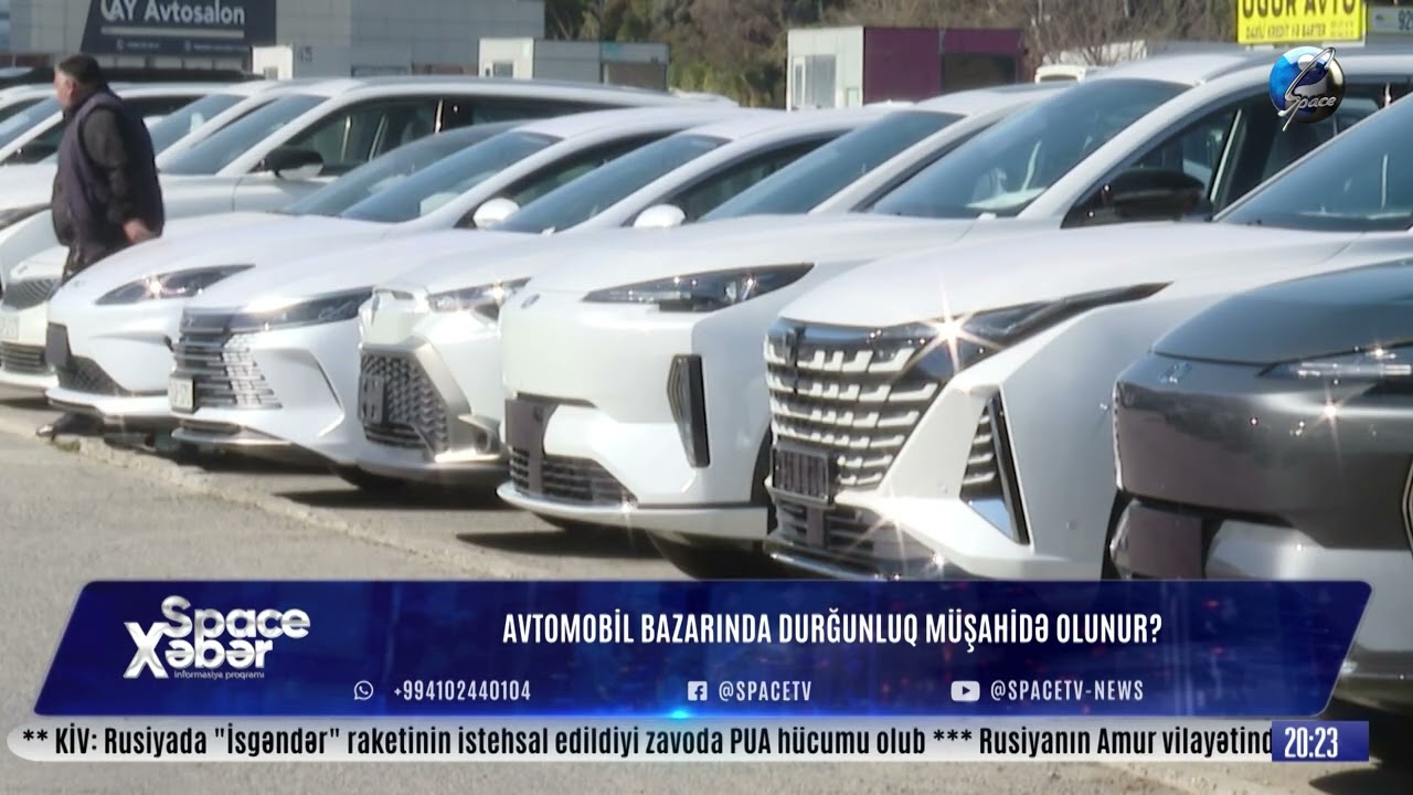 Avtomobil Bazarında Durğunluq Müşahidə Olunur