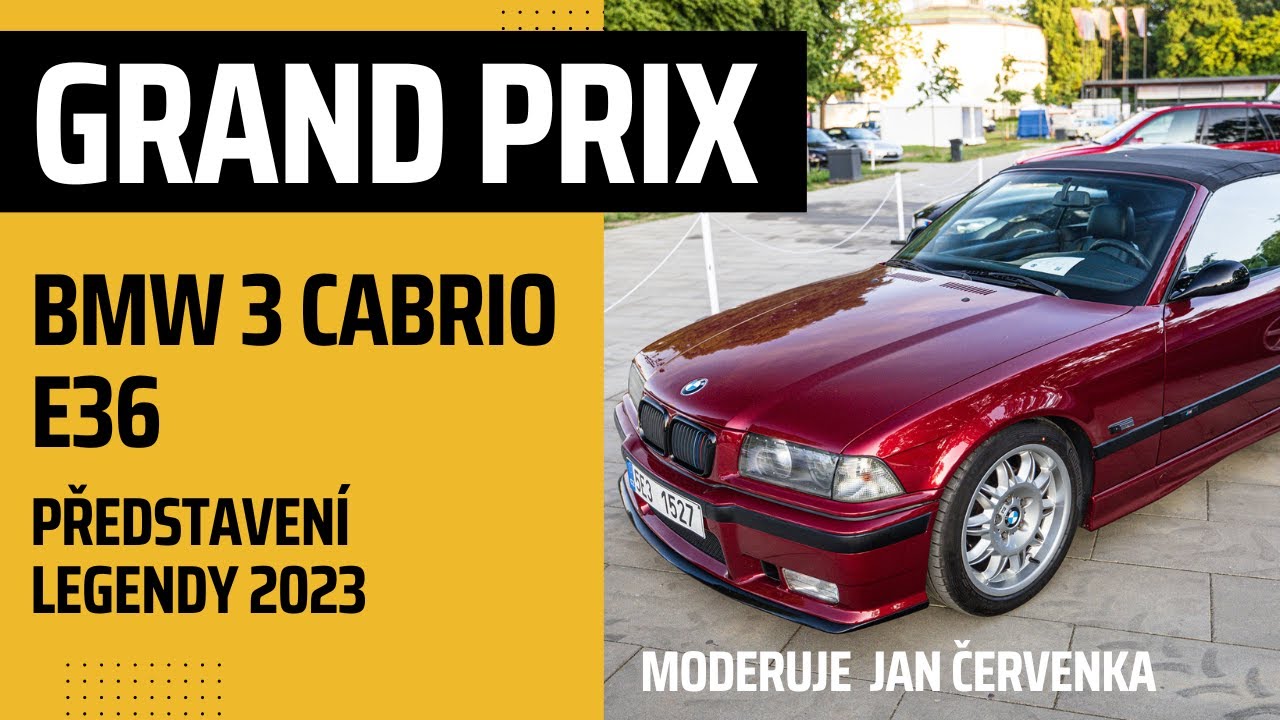 Grand Prix Legendy 2023 - BMW E36 cabrio