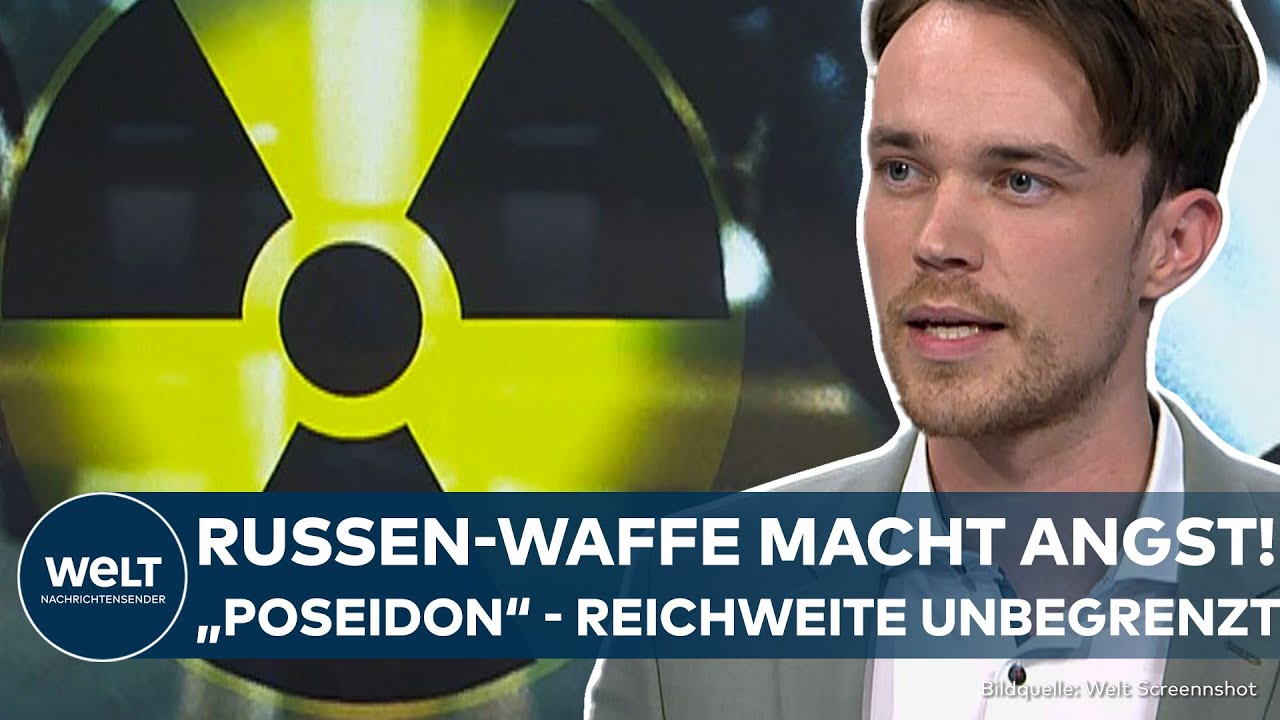 PUTINS-WUNDERWAFFE: Poseidon-Drohne sorgt für Alarm – USA planen erstmals wieder Atomwaffentests!