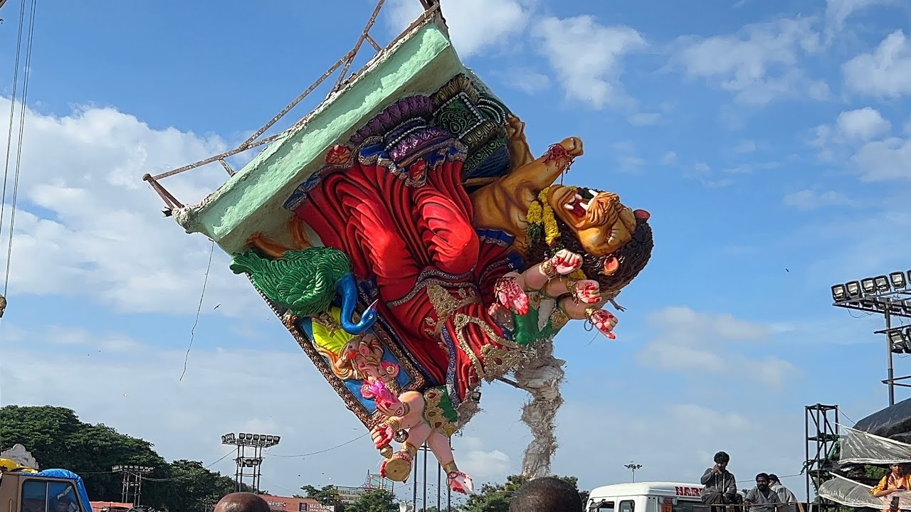 Most Painful Durga Mata Nimajjanam #durgamata#durgamaa#matarani