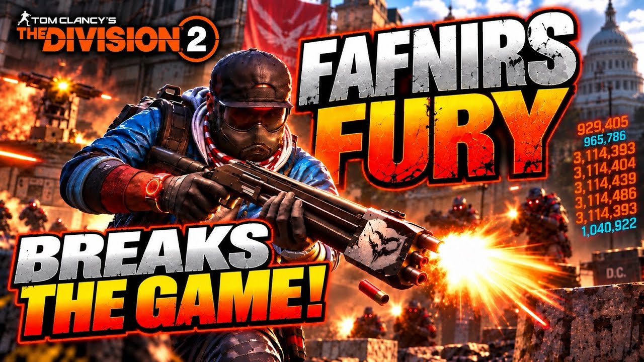 БЕЗУМНЫЙ билд на дробовик Fafnir ЛОМАЕТ ИГРУ! | Hunter&rsquo;s Fury | The Division 2