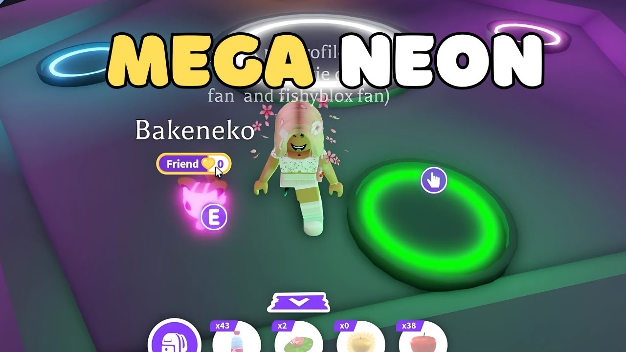 🌈 How to Make a MEGA NEON Pet in Adopt Me! Step-by-Step Guide + Tips! 🐾✨